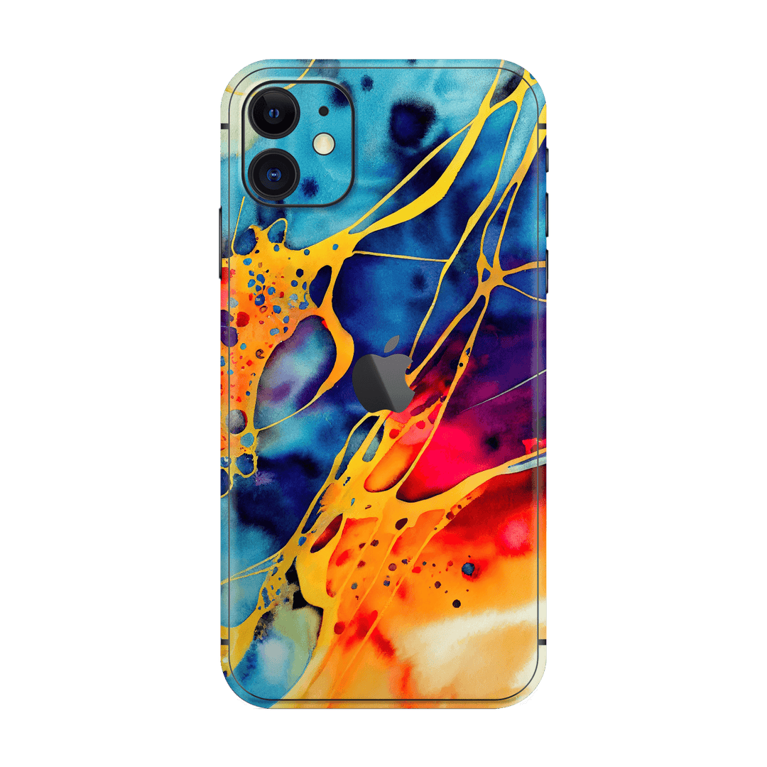 iPhone 11 Print Printed Custom SIGNATURE Five Senses Art Colours Colors Colorful Colourful Skin Wrap Sticker Decal Cover Protector by EasySkinz | EasySkinz.com