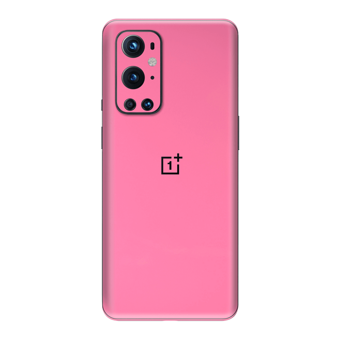 OnePlus 9 Pro Gloss Glossy Hot Pink Skin Wrap Sticker Decal Cover Protector by EasySkinz